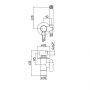 Paffoni Tweet Round Mix ZDUP 110 BO Гігієнічний душ