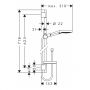 Hansgrohe Raindance Select S 27654000 Душовий набір 120 3jet PowderRain