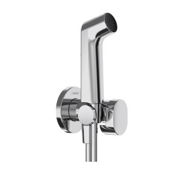 Комплект гігієнічного душу Hansgrohe зі шлангом та тримачем, на холодну воду, Chrome (29230000)