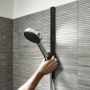 Держатель ручного душа Hansgrohe WallStoris, Matt Black (27917670)