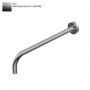 Тримач верхнього душу Ritmonio L=350mm, горизонтальний, круглий, Brushed Black Chrome (Q0BA6068BLX)