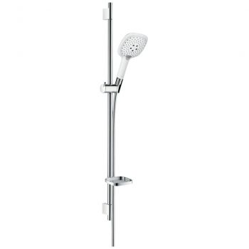 Душовий набір Hansgrohe Raindance Select E 150 3Jet 90 см, White/Chrome (27857400)