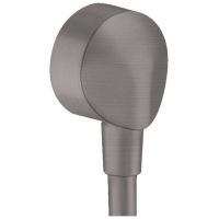 Шлангове з'єднання Hansgrohe Fixfit E без зворотного клапана, Brushed Black (27454340)