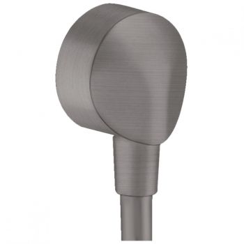 Шлангове з'єднання Hansgrohe Fixfit E без зворотного клапана, Brushed Black (27454340)