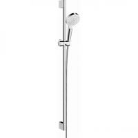 Душовий набір Hansgrohe Crometta Vario 90 EcoSmart 9 л / хв, білий / хром (26538400)