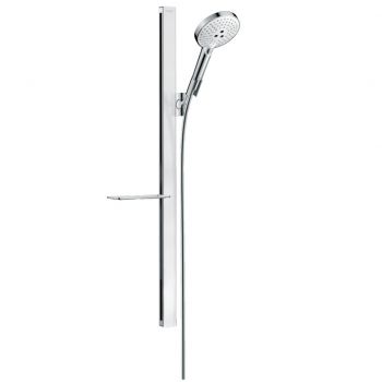 Душовий набір Hansgrohe Raindance Select 120/90 см 3Jet EcoSmart 9л/хв, White/Chrome (27649400)