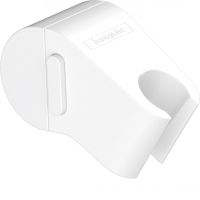 Держатель ручного душа Hansgrohe WallStoris, Matt White (27917700)