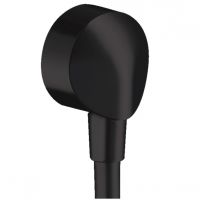Шлангове з'єднання Hansgrohe Fixfit E без зворотного клапана, Matt Black (27454670)