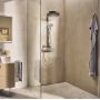 Душевая система Hansgrohe Rainfinity Showerpipe 360 1jet с термостатом ShowerTablet 350, Chrome (26853000)