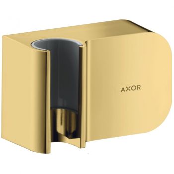 Шланговое подсоединение AXOR Fixfit Porter One с держателем, polished gold optic (45723990)