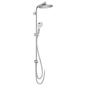 Душова система Hansgrohe Crometta S Showerpipe Reno 240 1jet, хром (27270000)