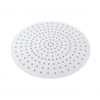 Лейка для верхнего душа Qtap Hlavova 400 мм округлая QTHLAS400O1ZWW White