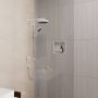 Душевой набор Hansgrohe Rainfinity 130 3Jet Puro S 90 см, Matt White (28743700)