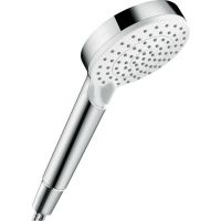 Ручний душ Hansgrohe Crometta Vario EcoSmart 9 л/хв, White/Chrome (26332400)