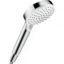Ручной душ Hansgrohe Crometta Vario EcoSmart 9 л/мин, White/Chrome (26332400)