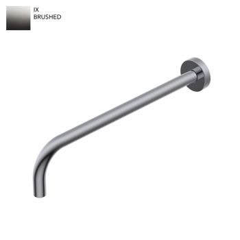 Держатель верхнего душа Ritmonio L=350mm, горизонтальный, круглый, Brushed (Q0BA6068IX)