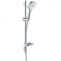 Душовий набір Hansgrohe Raindance Select E 120 3jet EcoSmart 9л / хв, білий / хром (26622400)