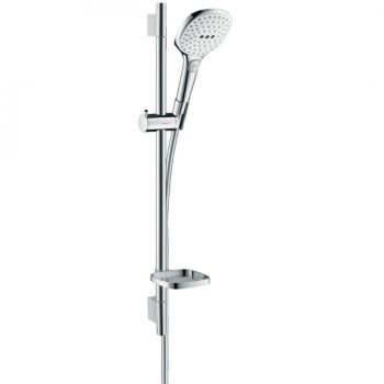 Душовий набір Hansgrohe Raindance Select E 120 3jet EcoSmart 9л / хв, білий / хром (26622400)