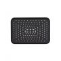 Лейка для верхнего душа Qtap Hlavova 260x180 мм прямоугольная QTHLA107BLM45786 Black Matt