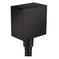 Шлангове під'єднання для душа Hansgrohe FixFit, чорний матовий (26455670)
