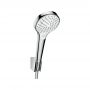 Душевой набор Hansgrohe Croma Select S Vario Porter 125, белый/хром (26421400)