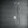 Душовий набір Hansgrohe Raindance Select S 120/90 Unica`S Puro 90 EcoSmart, White/Chrome (26633400)