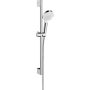 Душевой набор Hansgrohe Showerpipe Crometta 100 Vario Green 6 л/мин, 65 см, White/Chrome (26555400)