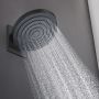 Верхний душ Hansgrohe Pulsify 260 2jet EcoSmart с держателем, Matt Black (24151670)
