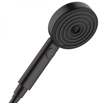 Ручний душ Hansgrohe Pulsify Select Relaxation EcoSmart, чорний матовий (24111670)