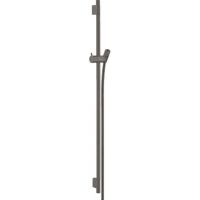Душова штанга Hansgrohe Unica S Pura 90 см зі шлангом 160 см, чорний матовий хром (28631340)