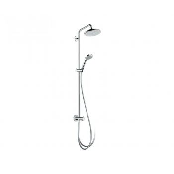 Душова система Hansgrohe Croma 220 1jet Showerpipe, хром (27224000)