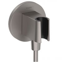 Шлангове підключення Hansgrohe FixFit Porter S із тримачем, Brushed Black Chrome (26888340)