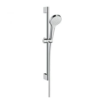 Душовий набір Hansgrohe Croma Select S 1jet 65, білий / хром (26564400)