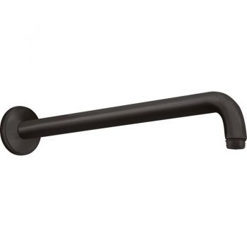 Кронштейн для верхнього душу Hansgrohe 389 мм, чорний матовий (27413670)