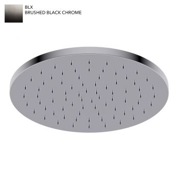 Верхній душ Ritmonio Soffioni d=250mm, Brushed Black Chrome (75A024BLX)
