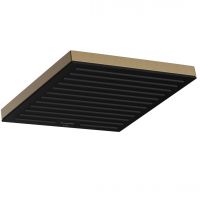 Верхній душ Hansgrohe Pulsify E 260 1jet EcoSmart, Brushed Bronze (24331140)