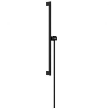 Душова штанга Hansgrohe Unica S Puro 65 см зі шлангом 160 см, Matt Black (24402670)