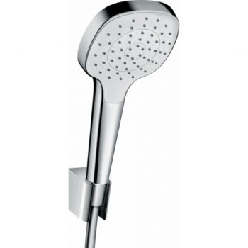 Душовий набір Hansgrohe Croma Select E 1jet Porter 1,25м, хром/бiлий (26424400)