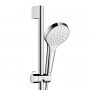Душевой набор Hansgrohe Croma Select S 1jet 65, белый/ хром (26564400)
