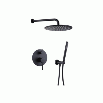 Душевая система черная ASIGNATURA Delicate 15507902