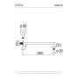 Душевой кронштейн Nobili Components AD138/44WM