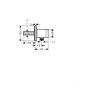 Hansgrohe Fixfit 26889000 Шланговое подключение хром