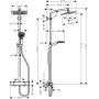 Hansgrohe Crometta E 27271000 Душова система 240 1jet