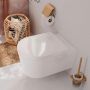 Унитаз подвесной с крышкой Hansgrohe EluPura S 540 rimless безободковый, белый (60193450_60148450)