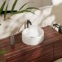 Умивальник Hansgrohe Xuniva S SmartClean 400x400 мм накладний без переливу, White (61071450)