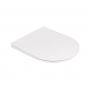 Унитаз напольный Qtap Swan безободковый с сиденьем Soft-close QT16223178W