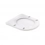 Унитаз напольный Qtap Swan безободковый с сиденьем Soft-close QT16223178W