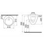 Idevit Alfa 3101-2505 Раковина 51 см.