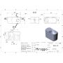 Раковина Miraggio Helix R 220x450