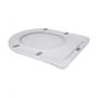 Унитаз напольный Qtap Grand Ultra Quiet безободковый с сиденьем Soft-close WHITE QT26228301W